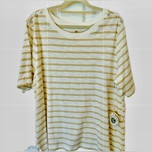 NWT Spartina 449 Crewneck Tee Shirt